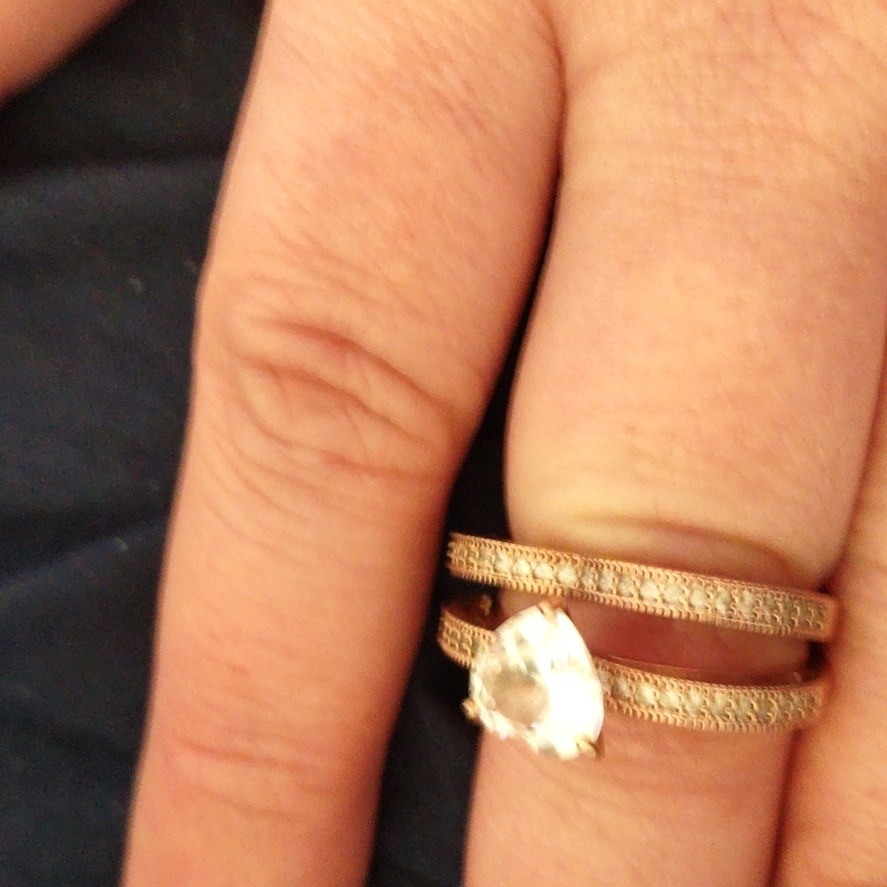 Diamond 18k gold